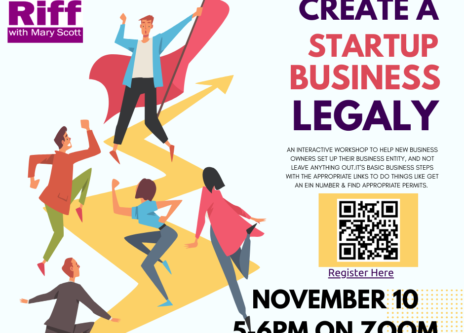Create a Startup business legally